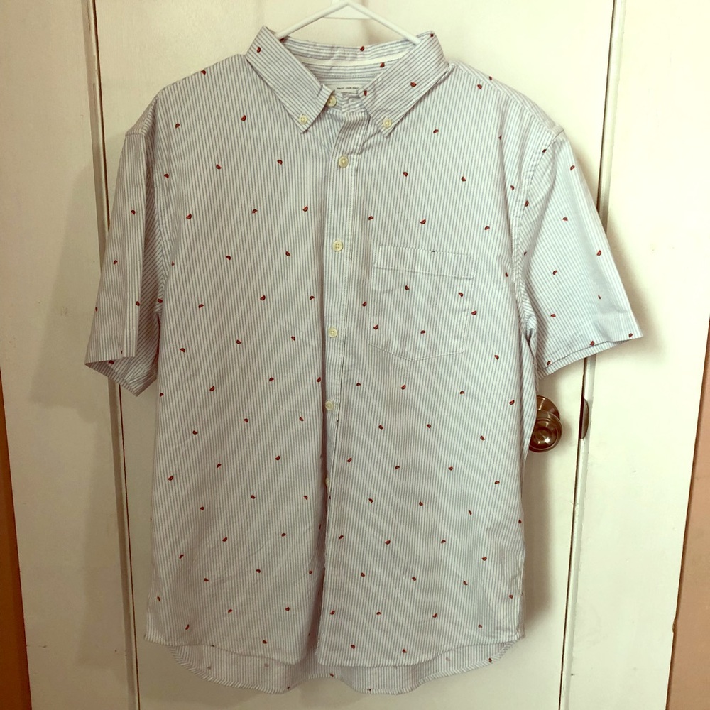 Pinstripe Watermelon Shirt